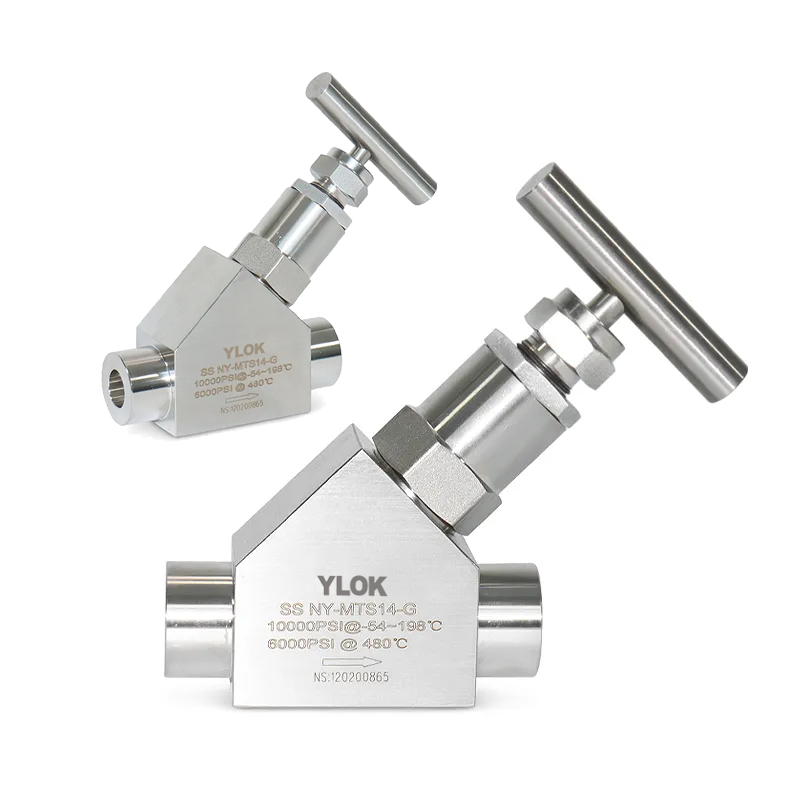 Stainless Steel Y-type High Pressure Globe Valve